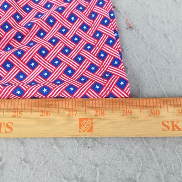 Caddy Cart Golf Polo Shirt Mens Extra Large XL Red Blue Patriotic USA Flag - Picture 10 of 13